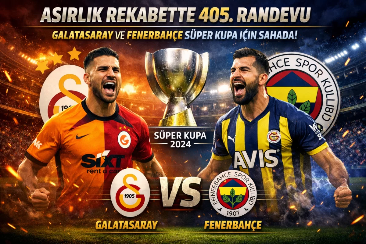 Asırlık Rekabette 405. Randevu: Galatasaray ve Fenerbahçe Süper Kupa İçin Sahada! Asırlık Rekabette 405. Randevu: Galatasaray ve Fenerbahçe Süper Kupa İçin Sahada! - Sevdamız Beşiktaş - Güncel Spor Haberleri