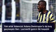 Yok artık Valencia! Adana Demirspor’u da boş geçmeyen Sarı  Lacivertli golcü ilki başardı