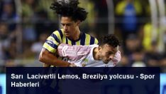 Sarı  Lacivertli Lemos, Brezilya yolcusu – Spor Haberleri