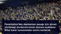 Fenerbahçe’den deplasman yasağı için alınan yürütmeyi durdurma kararı sonrası açıklama: Nihai karar savunmadan sonra verilecek