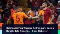 Galatasaray’da Torreira Antrenmanı Yarıda Bıraktı! İşte Nedeni… – Spor Haberleri