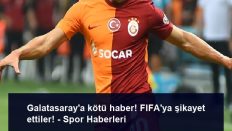 Galatasaray’a kötü haber! FIFA’ya şikayet ettiler! – Spor Haberleri