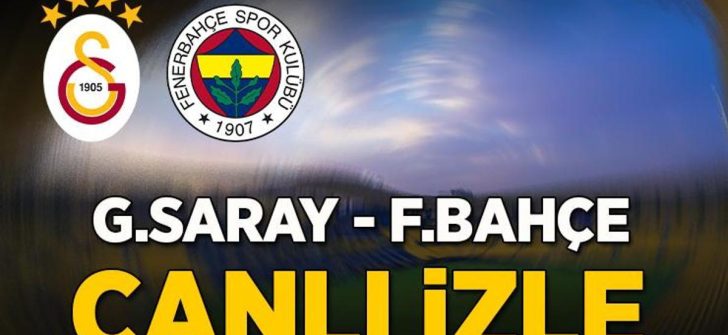 Galatasaray Fenerbahçe canlı yayın – GS – FB Süper Kupa canlı yayın