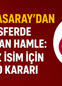 Galatasaray’dan Transferde Şaşırtan Hamle: Yıldız İsim İçin Veto Kararı